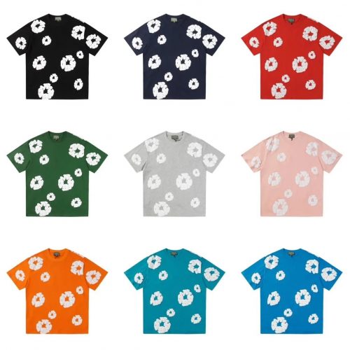 Corteiz CTZ Rules The World Floral Print Graphic Tee Multicolor