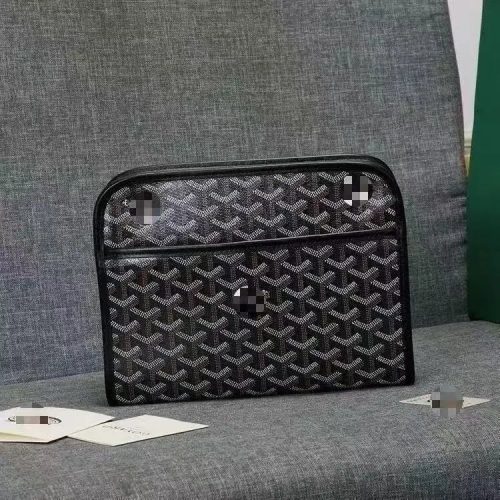 Goyard Senat MM Classic Pouch Black