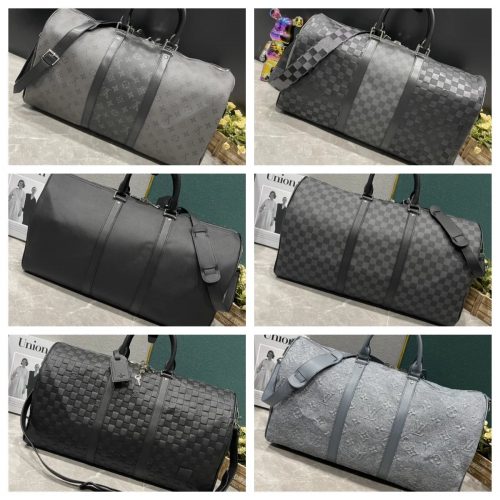 Louis Vuitton LV Keepall Travel Duffle Bag Multicolor