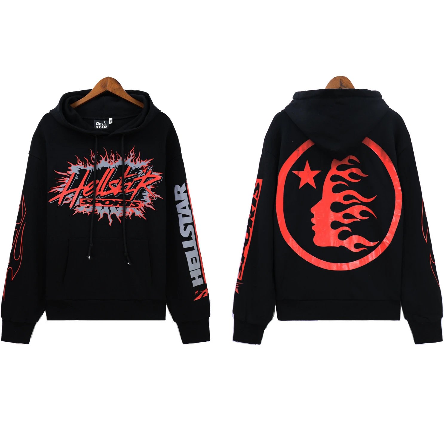 【纯棉连帽卫衣】DY-W01黑色 【纯棉连帽卫衣】DY-W01黑色