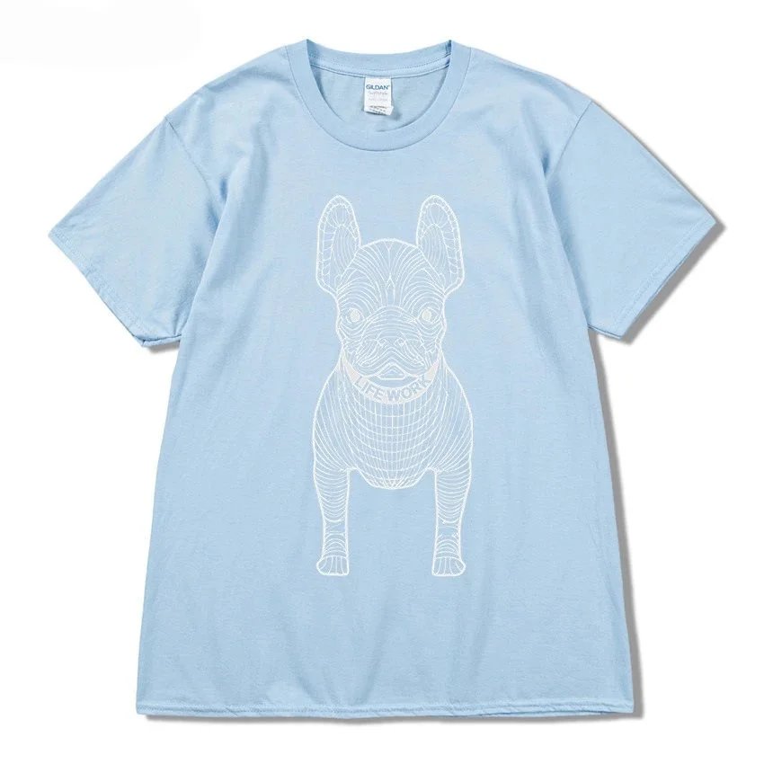 light blue and white characters light blue and white characters
