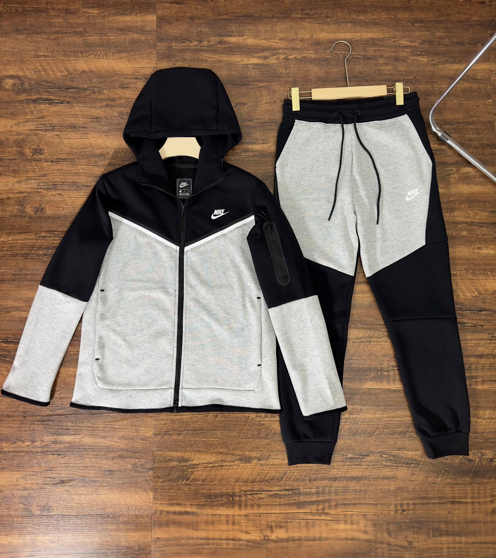 Black with Gray Black with Gray