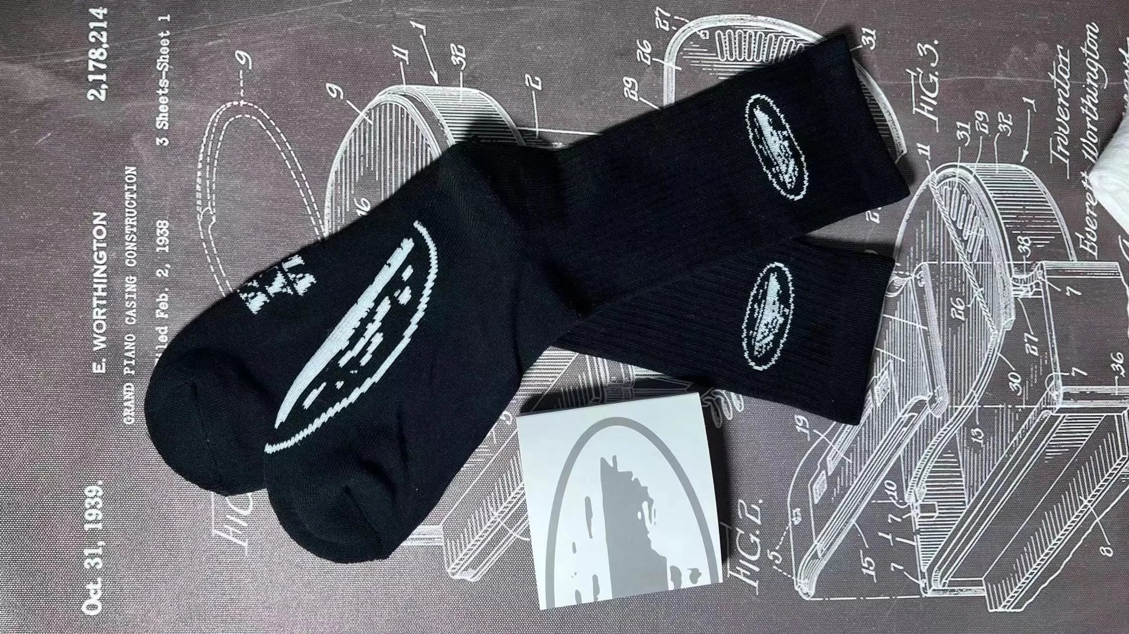 202300022 游轮黑色 袜子 202300022 游轮黑色 袜子