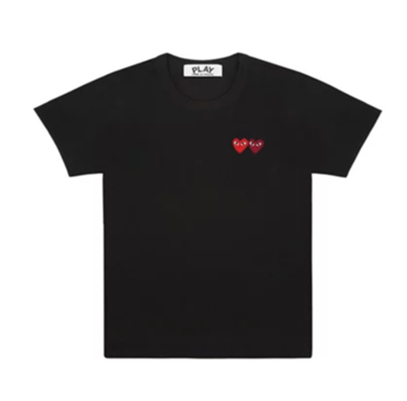 Black Double Hearts Black Double Hearts