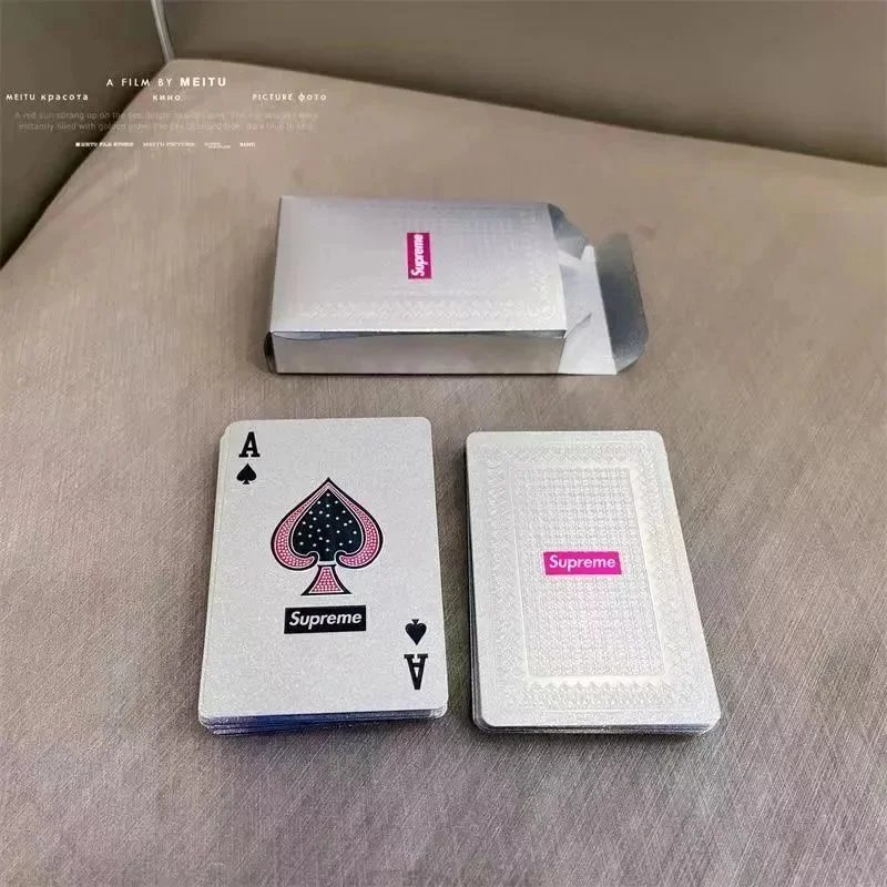 炫彩银扑克牌（5副）