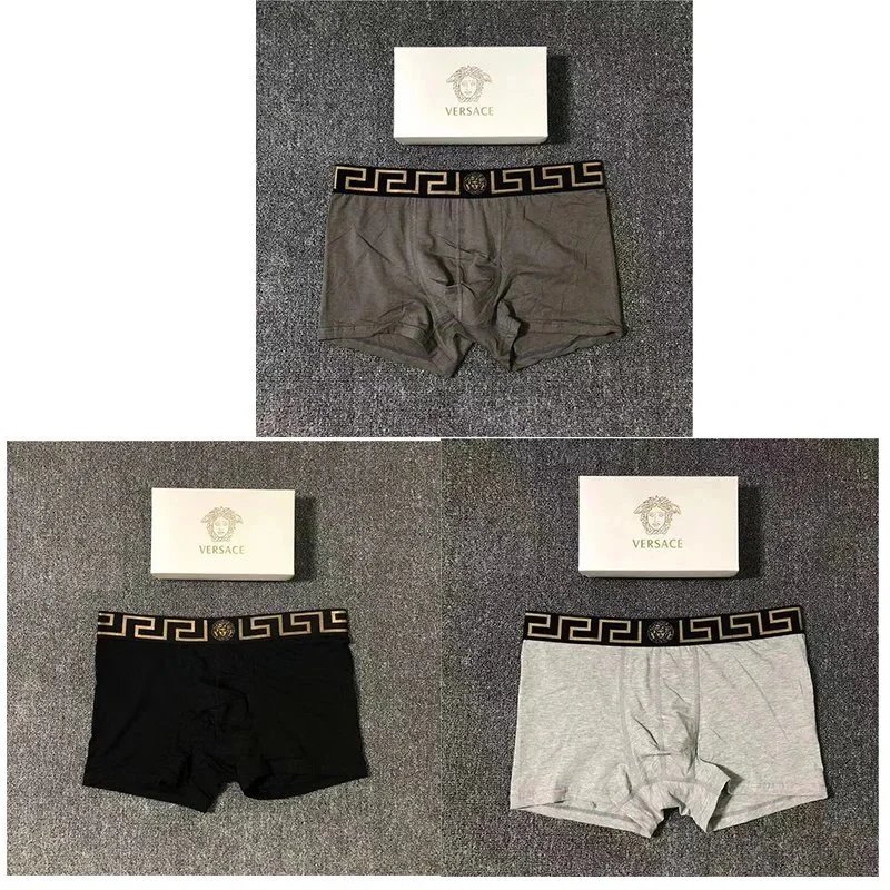 VERSACE 白+深灰+黑 礼盒装 VERSACE 白+深灰+黑 礼盒装