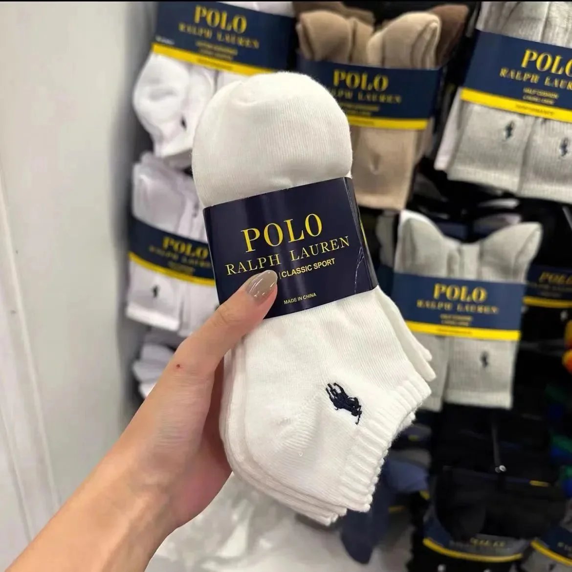 White Short-6 Pairs White Short-6 Pairs