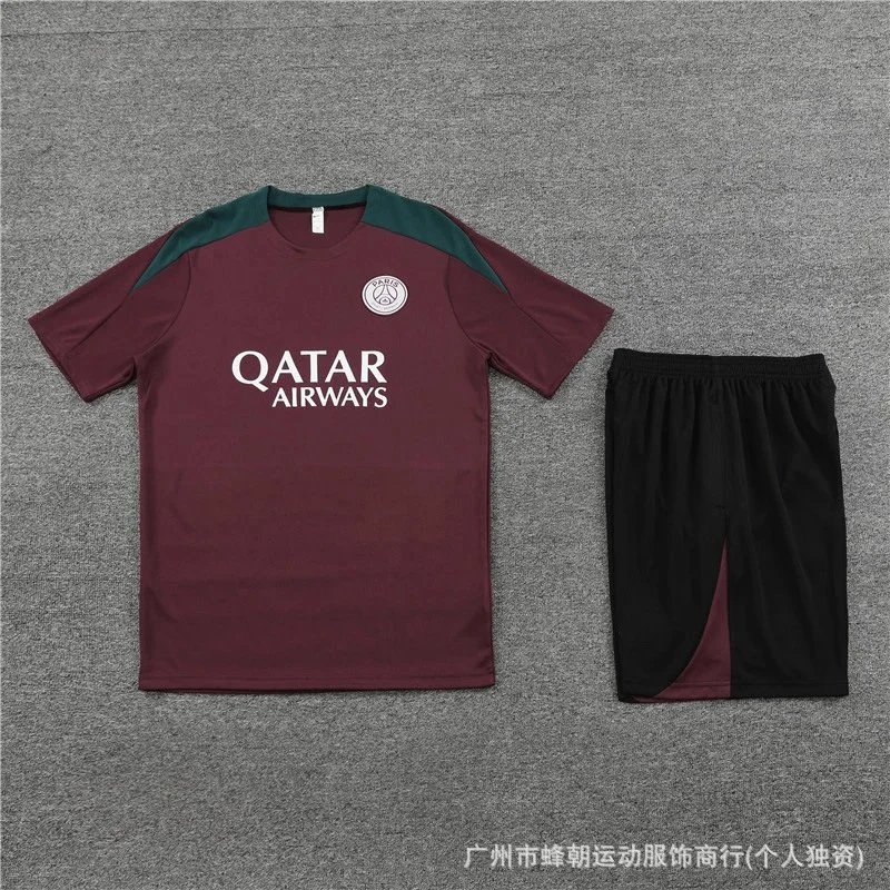 2425短袖巴黎枣红色