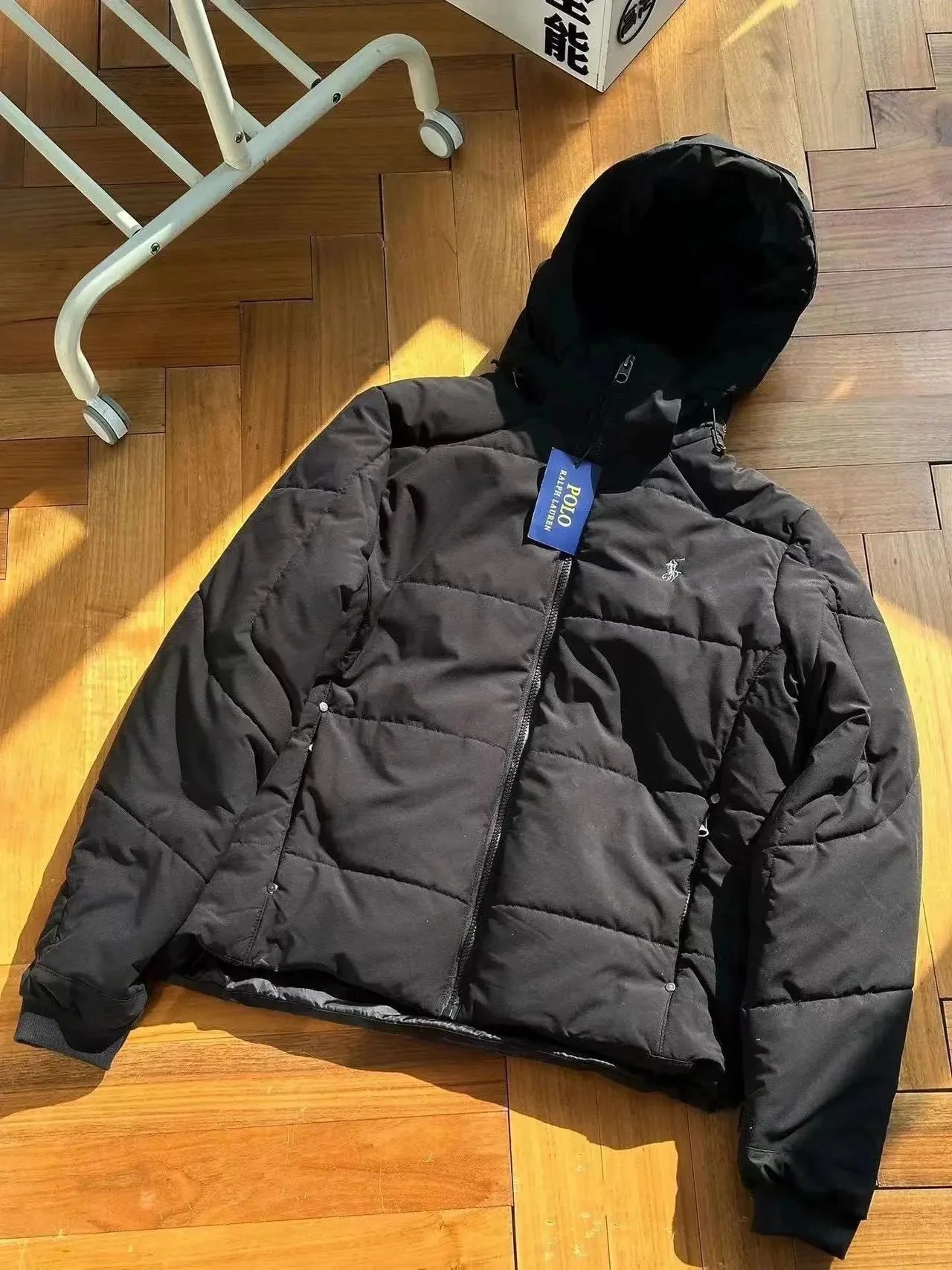 Quilted jacket(Black) Quilted jacket(Black)
