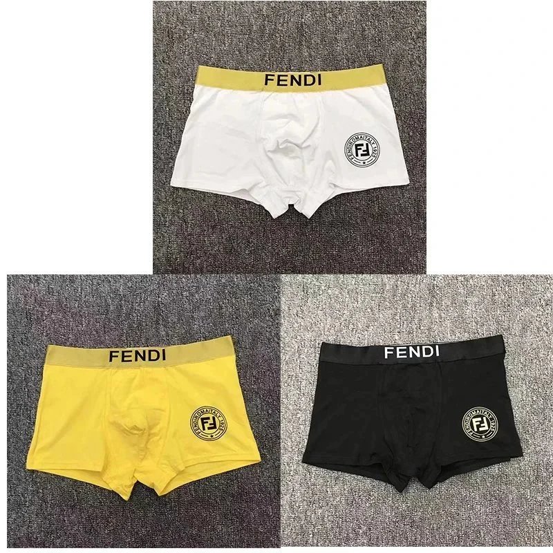 FENDI 白+黑+黄 礼盒装