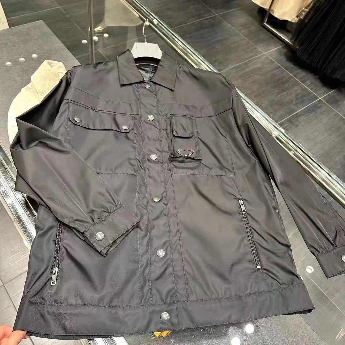 高级黑All-match jacket 高级黑All-match jacket