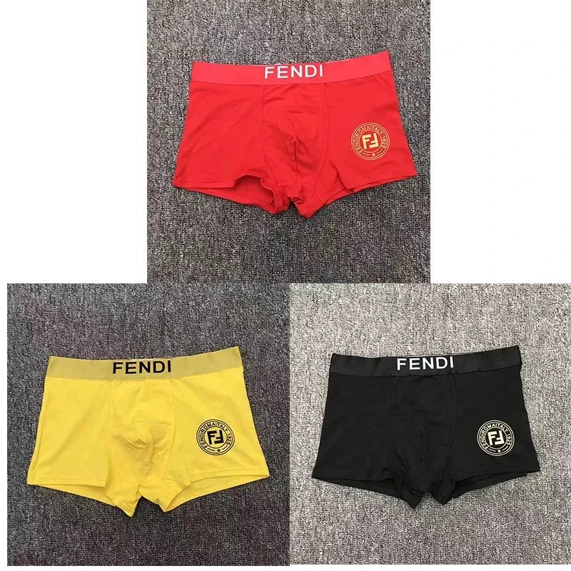FENDI 黄+黑+红 礼盒装
