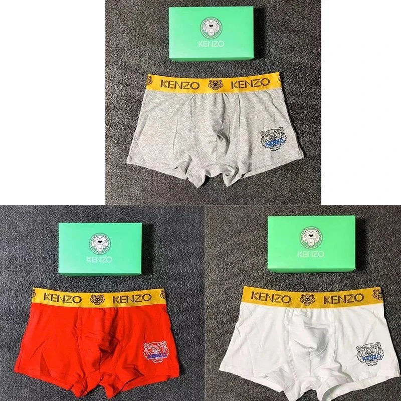 2KENZO 白+灰+红 礼盒装