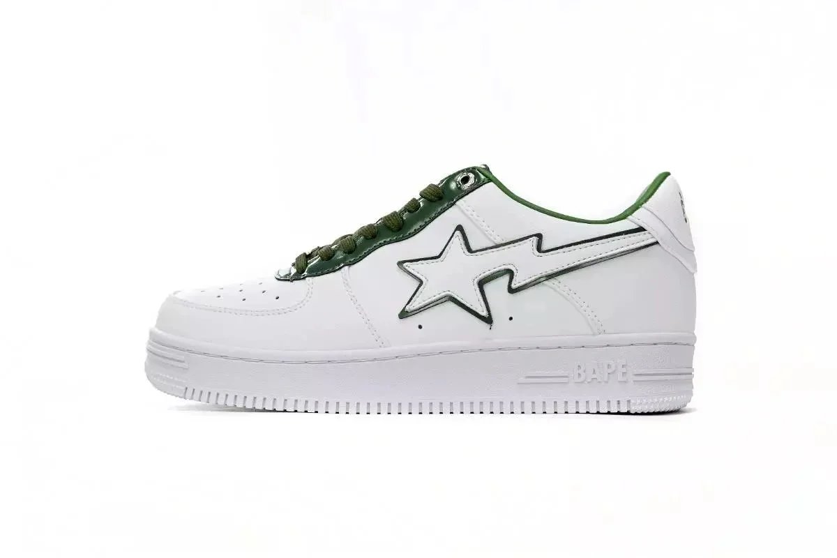 White Green edge White Green edge