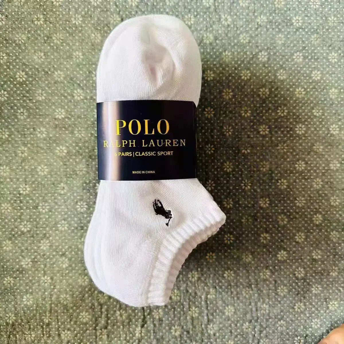 Six pairs of white short socks06 Six pairs of white short socks06