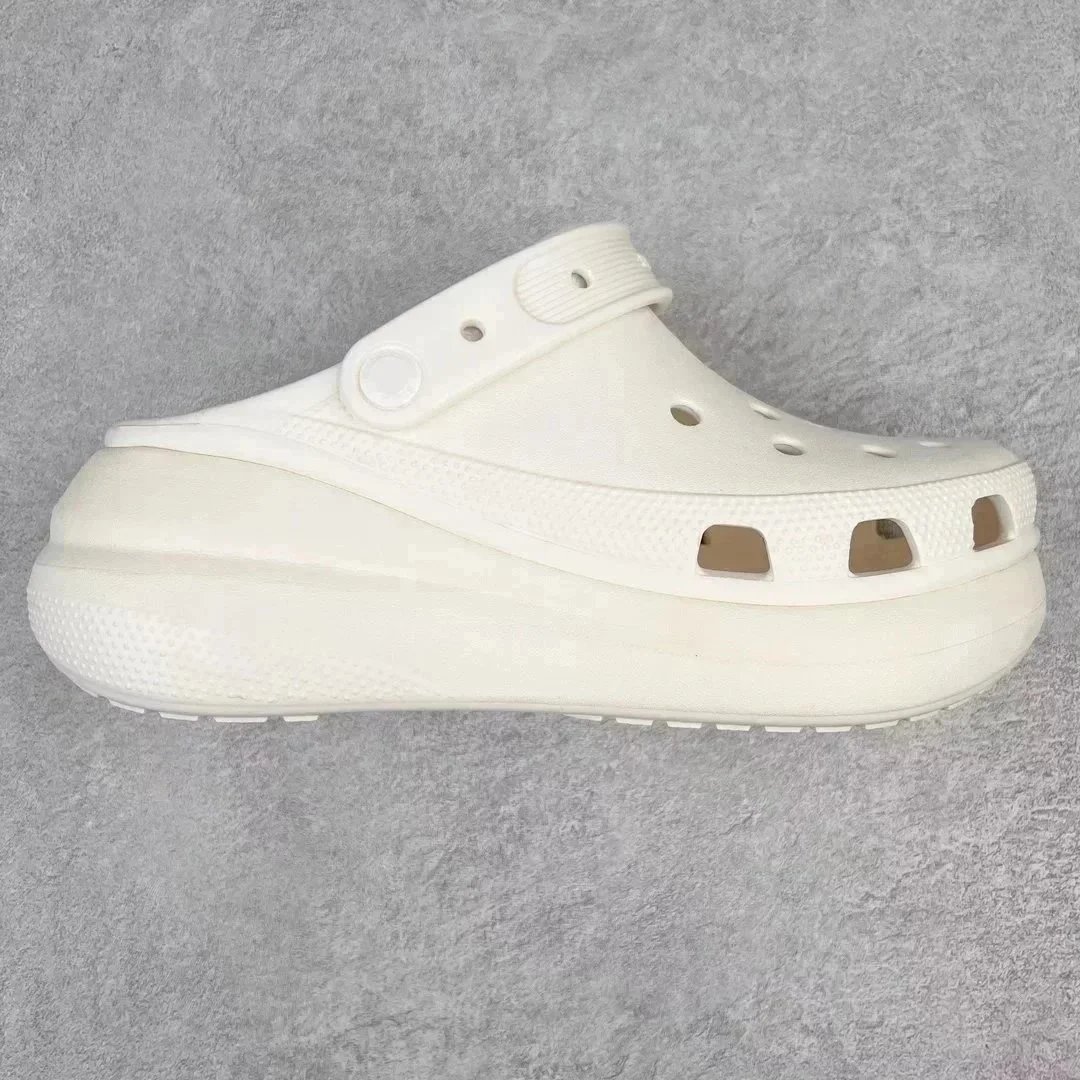 DG版本 Crocs泡芙 白色 偏大一码