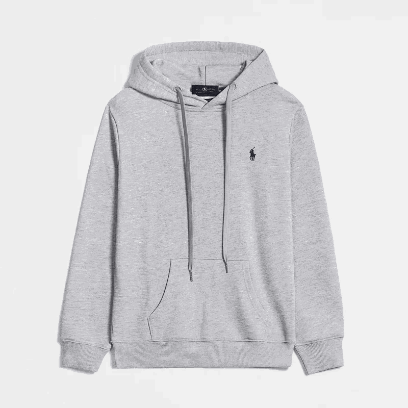 Polo Ralph Lauren PRL Classic Fit Casual Hoodie Gray