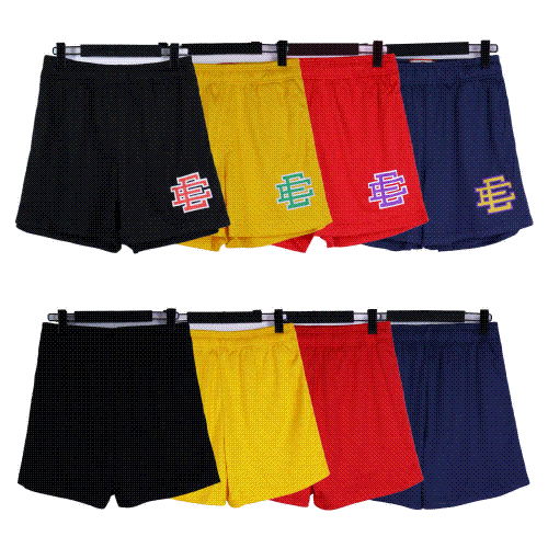 Eric Emanuel EE Basic Mesh Shorts Streetwear Basketball Shorts Multicolor