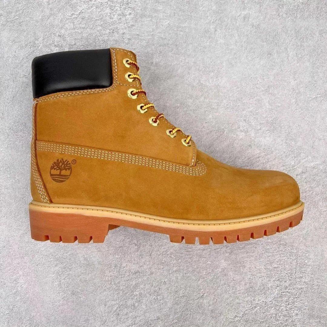 Tembilan large yellow boots, full-grain waterproof