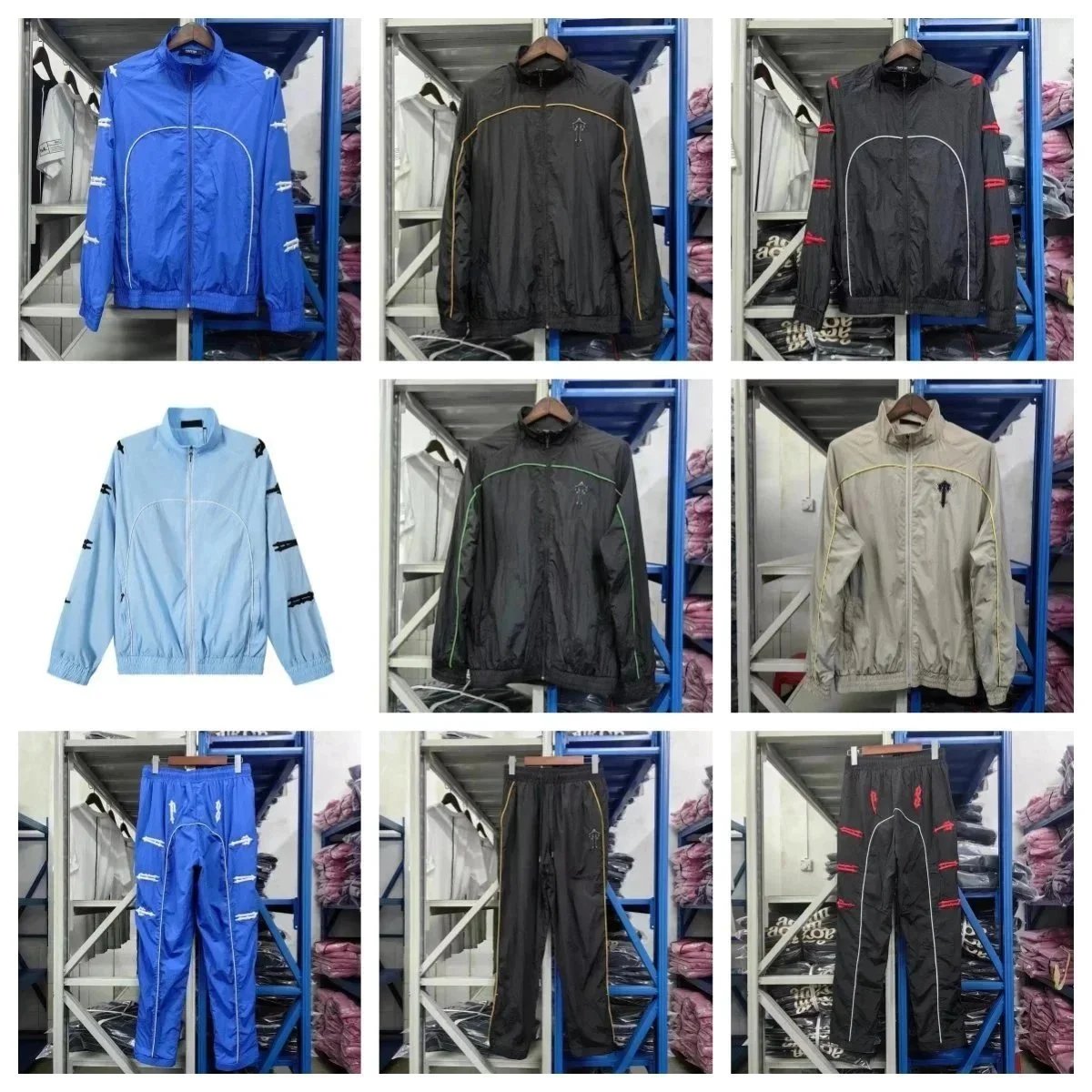 Trapstar Track Jacket Casual Lightweight Jacket Multicolor