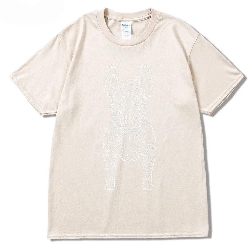 Khaki with white lettering Khaki with white lettering