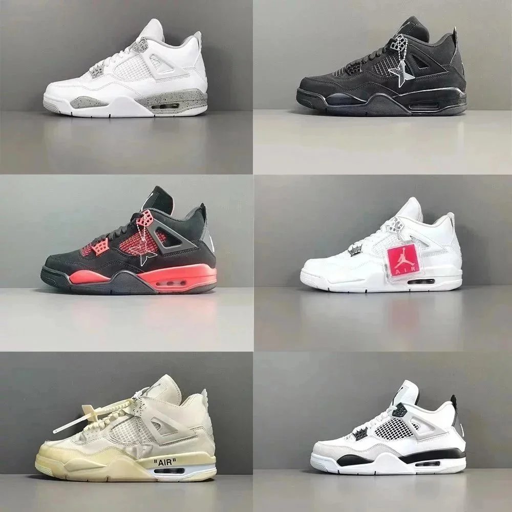 Nike Air Jordan 4 Retro Sneakers Multicolor