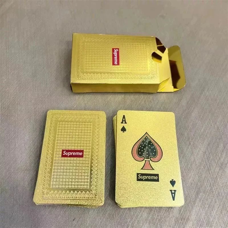 土豪金扑克牌(5副) 土豪金扑克牌(5副)