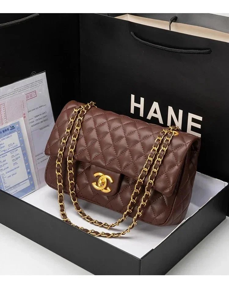 咖啡色G锁金扣25 咖啡色G锁金扣25