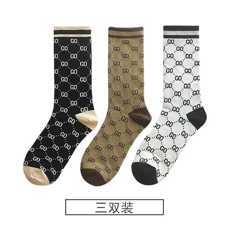 【三双装】黑色+卡其色+白色 【三双装】黑色+卡其色+白色