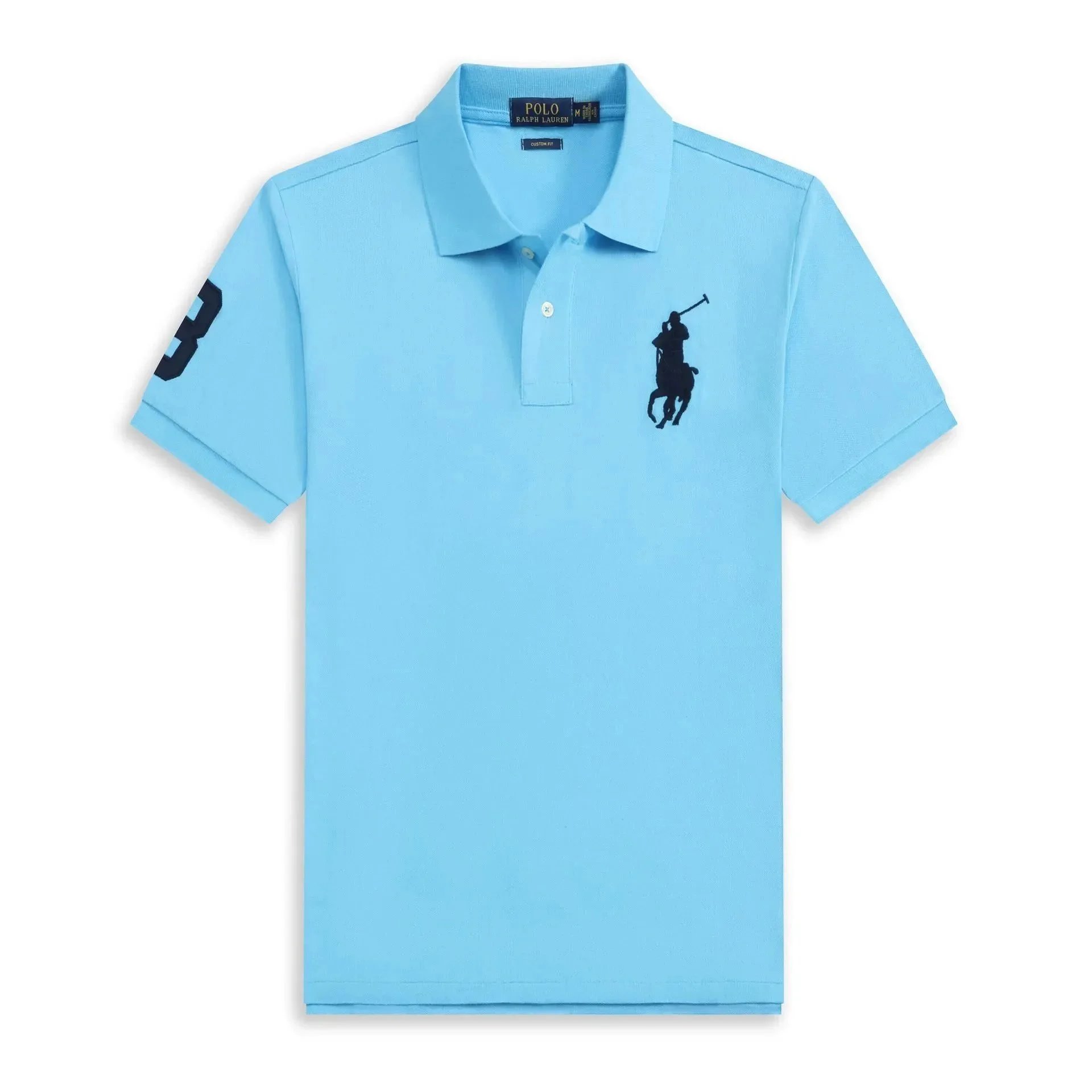 Lake blue and sapphire blue label Lake blue and sapphire blue label