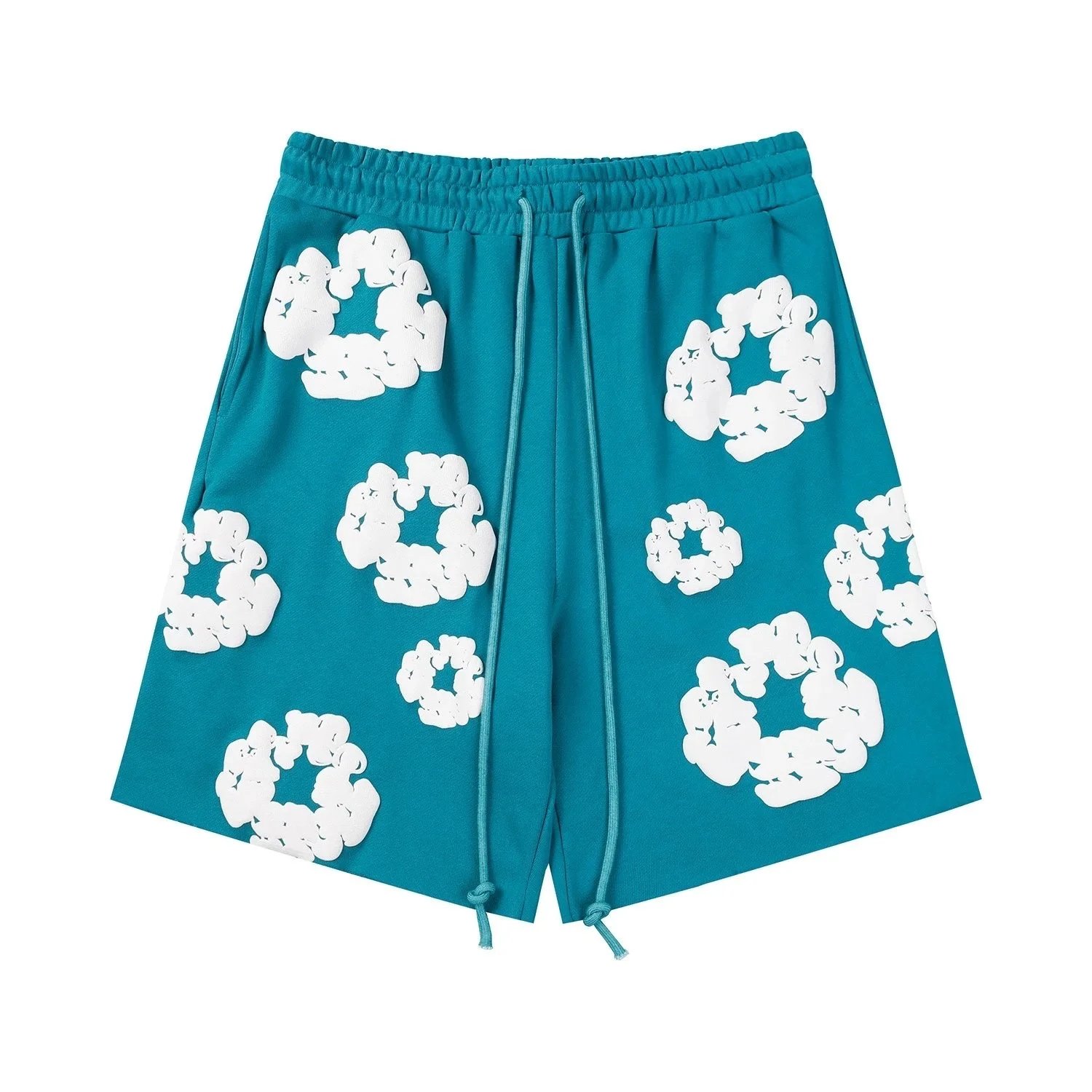 短裤 湖蓝色 短裤 湖蓝色