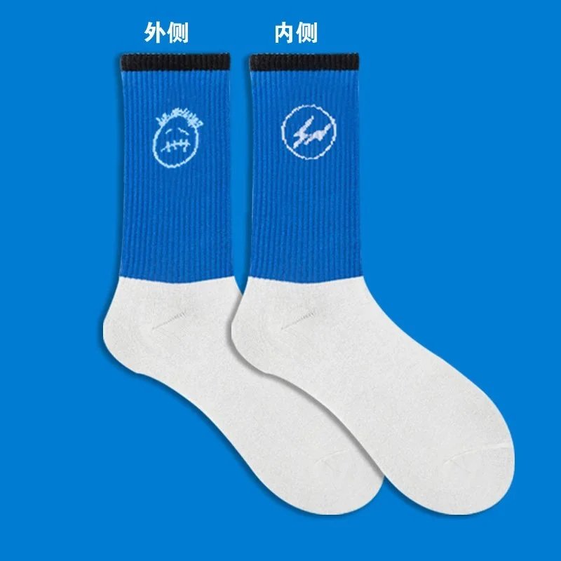 倒钩闪电(蓝白鬼脸) 倒钩闪电(蓝白鬼脸)