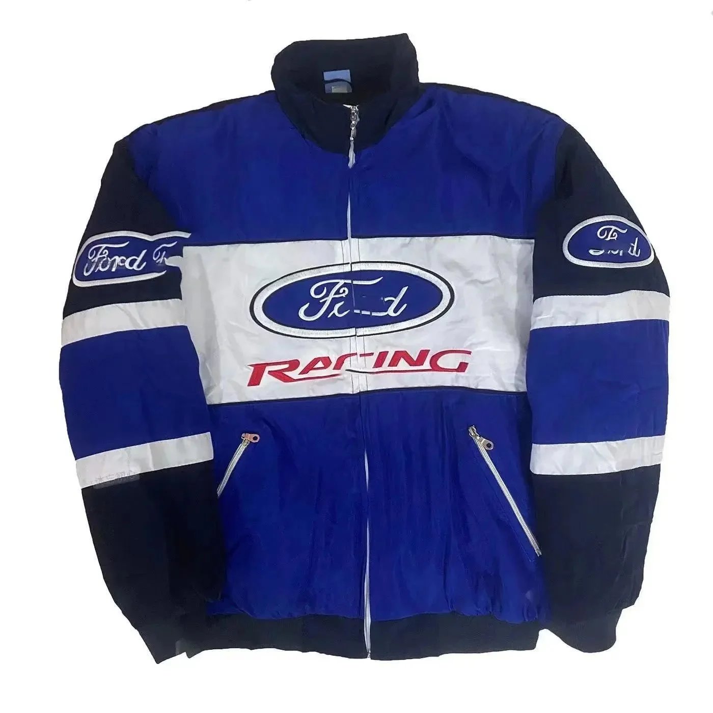 Color-Block Ford (Embroidered, Cotton-Lined Style) Color-Block Ford (Embroidered, Cotton-Lined Style)